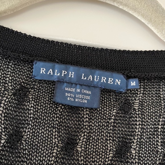 Ralph Lauren Black Cárdigan - Picture 2 of 3